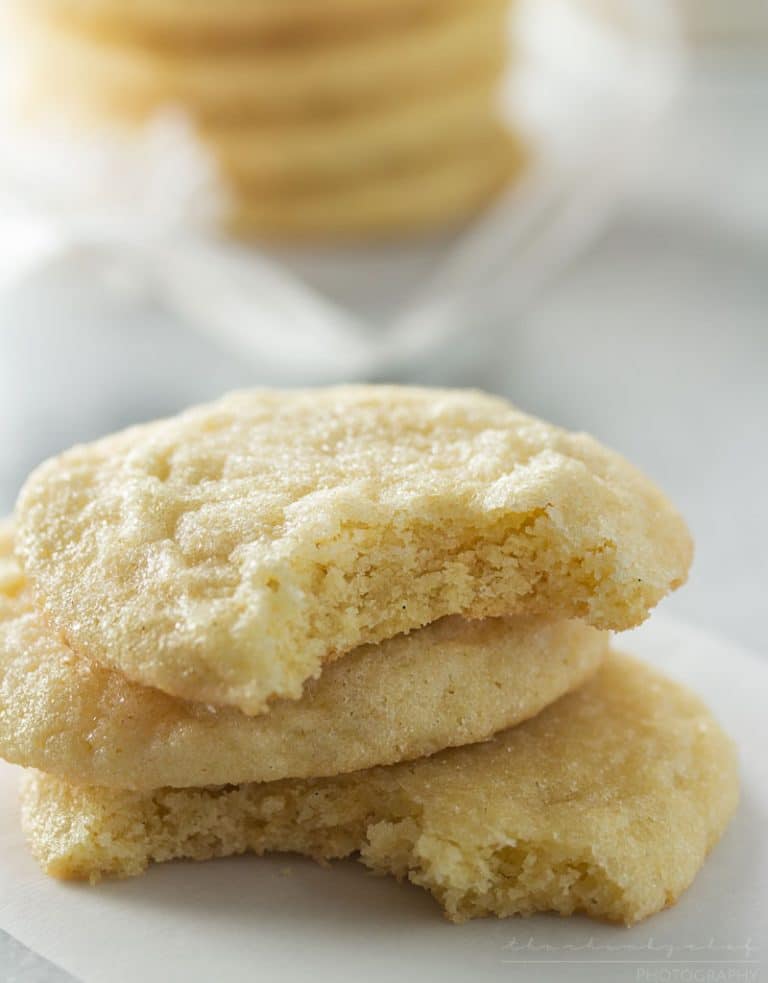 Soft Vanilla Bean Sugar Cookies The Chunky Chef