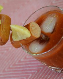 Watch your favorite football rivalry while sipping a delicious and smooth bloody mary cocktail!