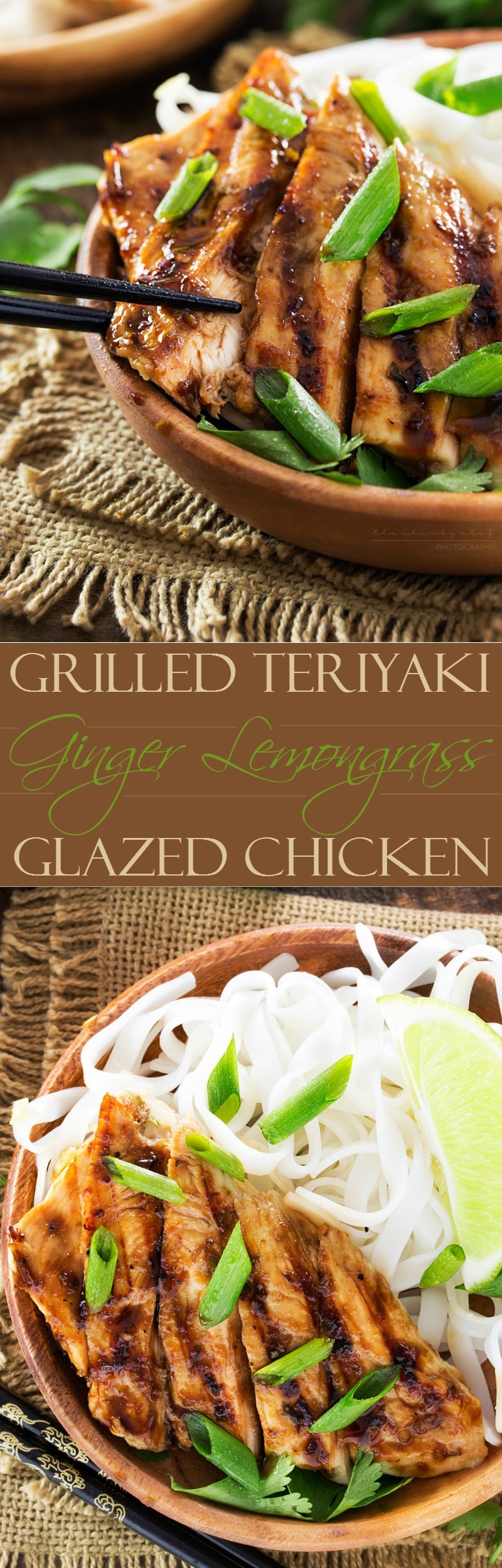 Ginger Lemongrass Teriyaki Grilled Chicken | This ginger lemongrass marinated chicken is grilled to perfection and brushed with a finger licking teriyaki glaze! Eating healthy never tasted so good! | http://thechunkychef.com