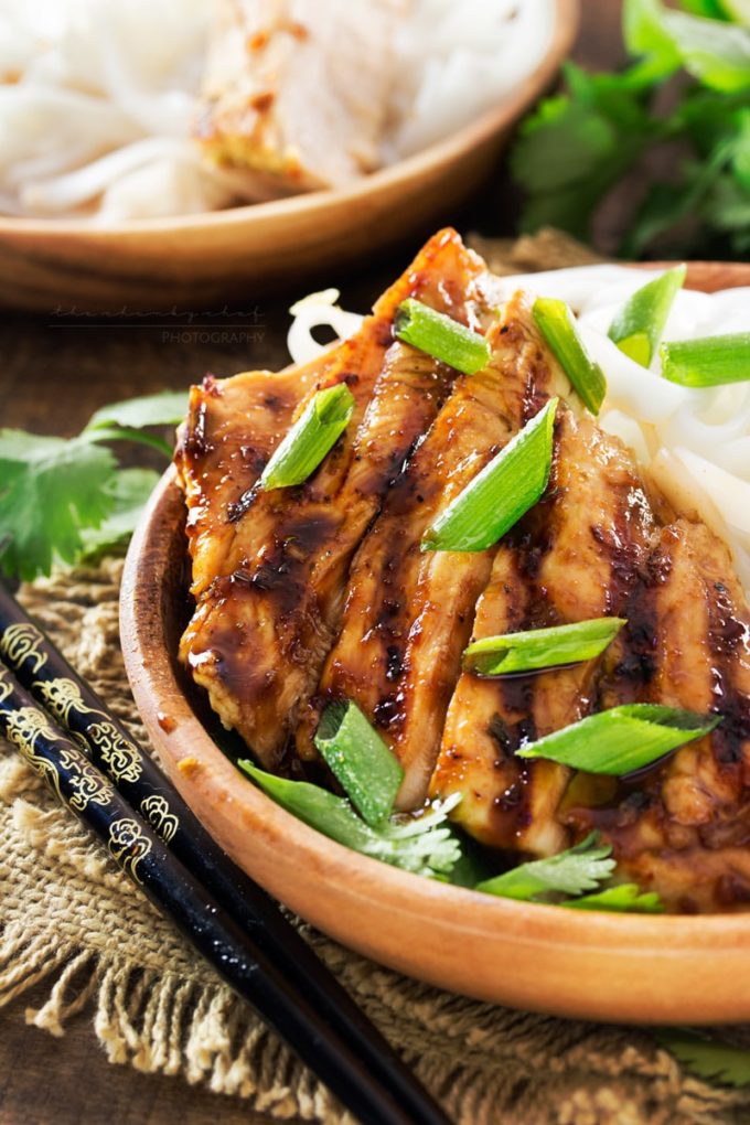 Ginger Lemongrass Teriyaki Grilled Chicken The Chunky Chef