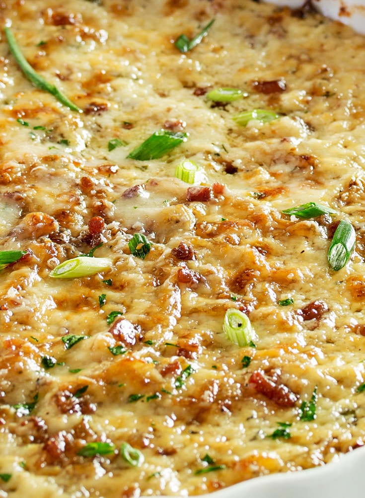 Hot and Cheesy Caramelized Onion Dip The Chunky Chef