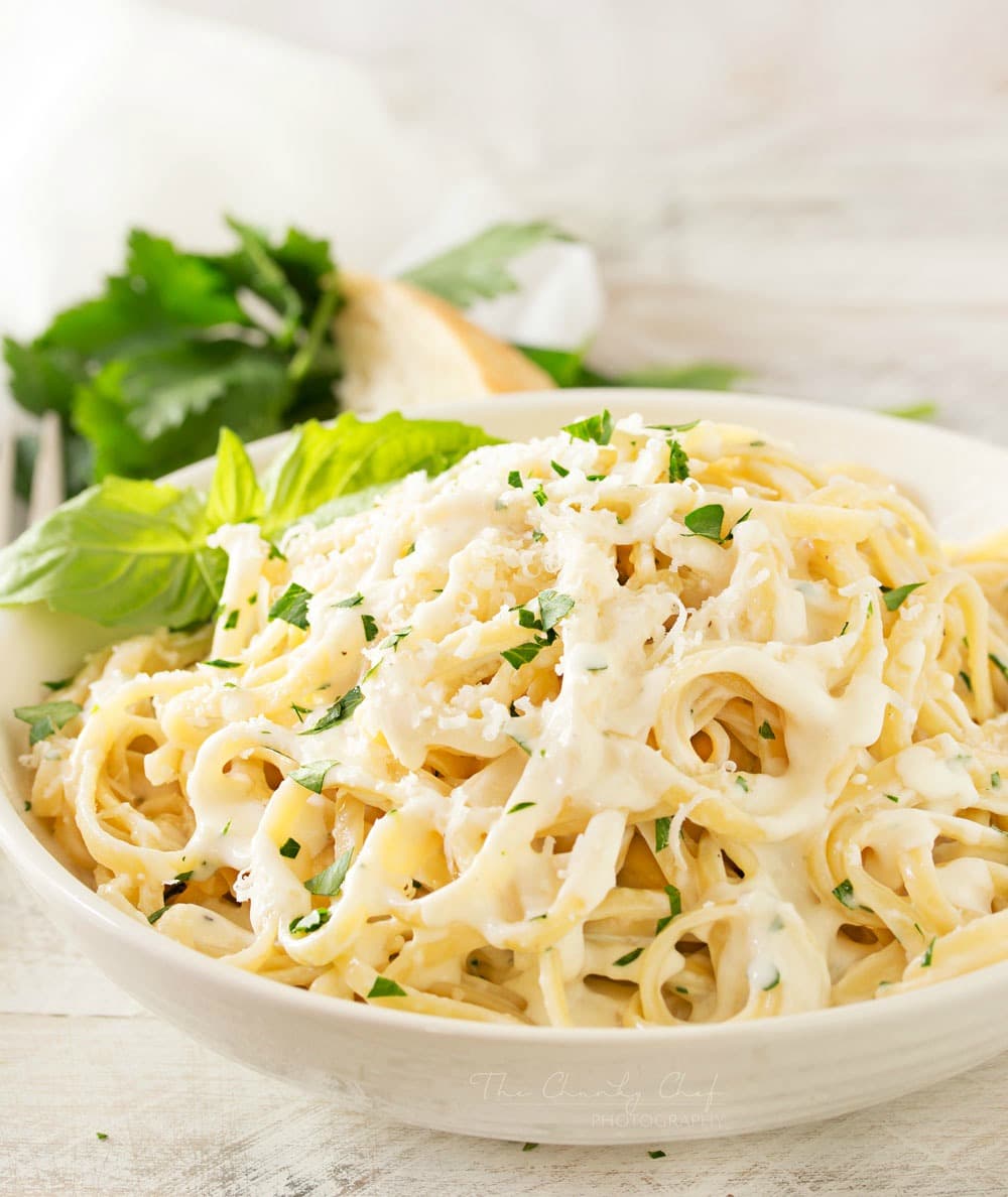 Roasted Garlic Cream Sauce The Chunky Chef