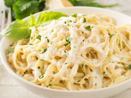 Garlic cream sauce