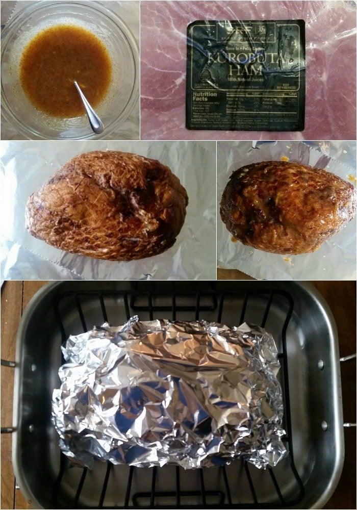 Glazed Ham-process