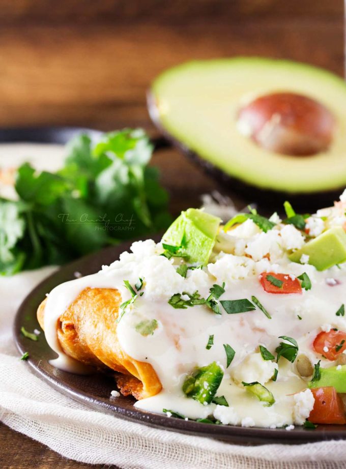Beef and Queso Chimichangas – Wells Farms