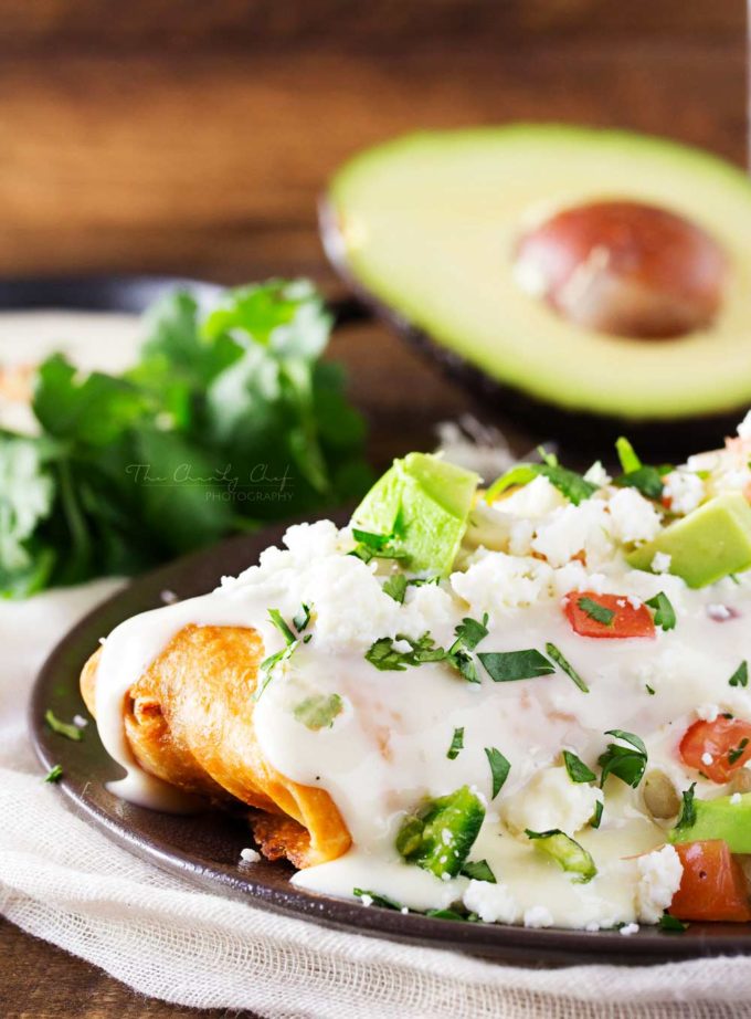 Baked Beef Chimichangas - Charlotte Shares - Tex Mex Favorite!