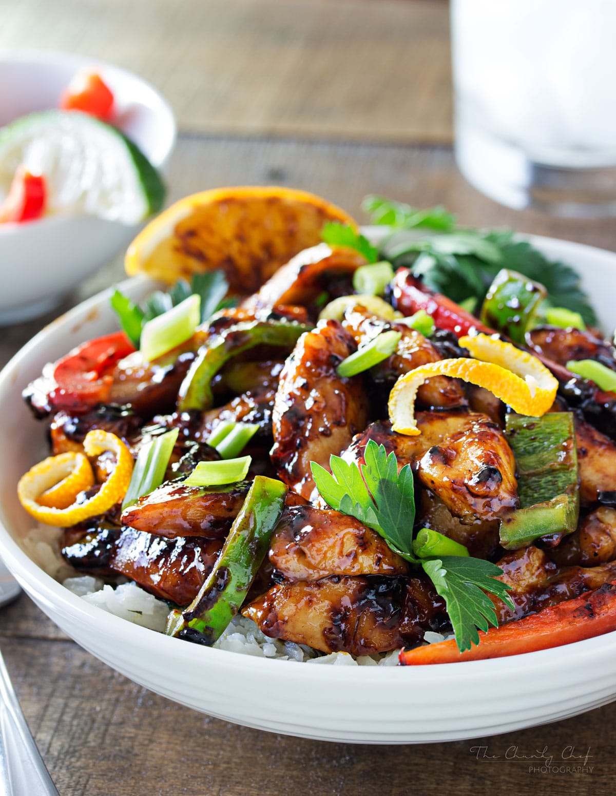 Cajun Honey Glazed Chicken Bowls-image