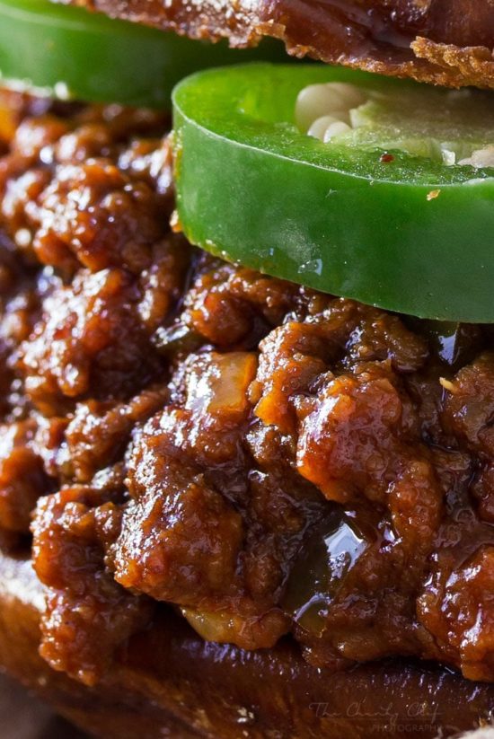 Beef Chorizo and Beer Sloppy Joes The Chunky Chef