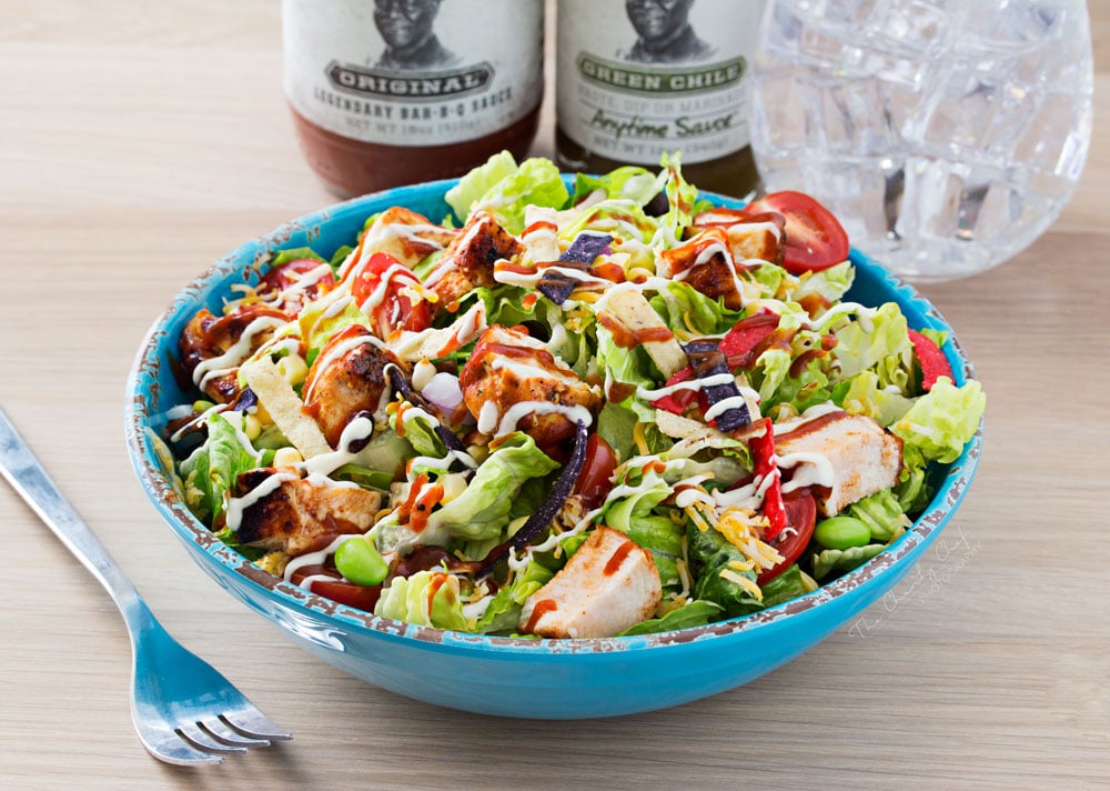 Chunky Barbecued Chicken Salad