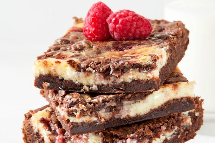 Raspberry Cheesecake Brownies