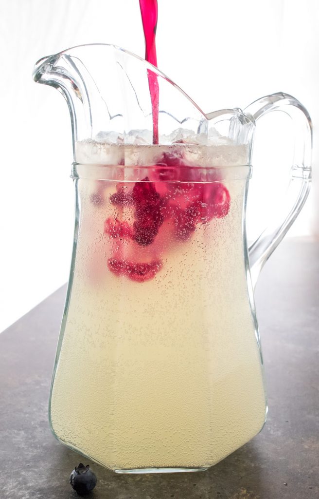 Sparkling Blueberry Lemonade The Chunky Chef