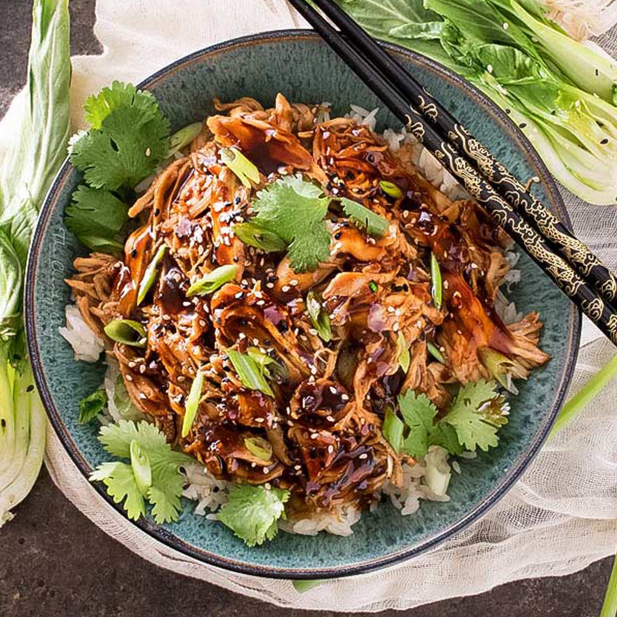 Slow Cooker Honey Garlic Chicken