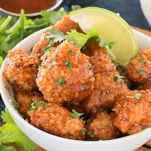 Baked Caribbean Jerk Chicken Bites The Chunky Chef