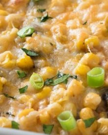 Chicken and Rice Enchilada Casserole | This hearty enchilada casserole uses leftover chicken for a great 35 minute weeknight meal! | http://thechunkychef.com