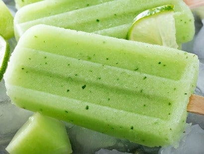 Easy Cantaloupe Popsicles - 2 Ways!