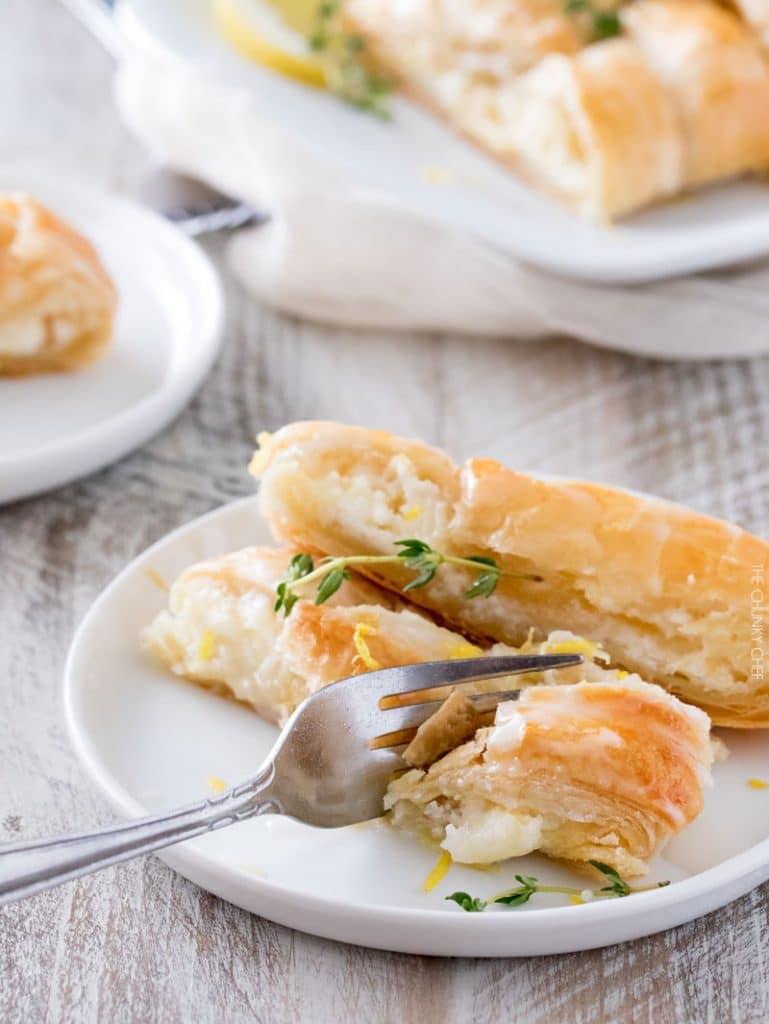 Lemon Almond Cheese Danish The Chunky Chef