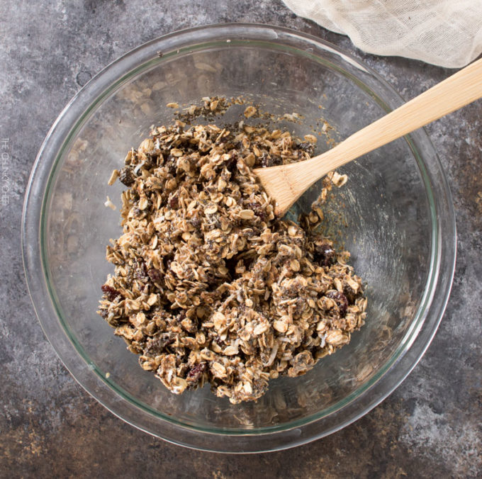 Cherry Chocolate Almond Energy Balls | Delicious energy balls studded with sweet dried cherries and flecks of decadent dark chocolate! |http://thechunkychef.com