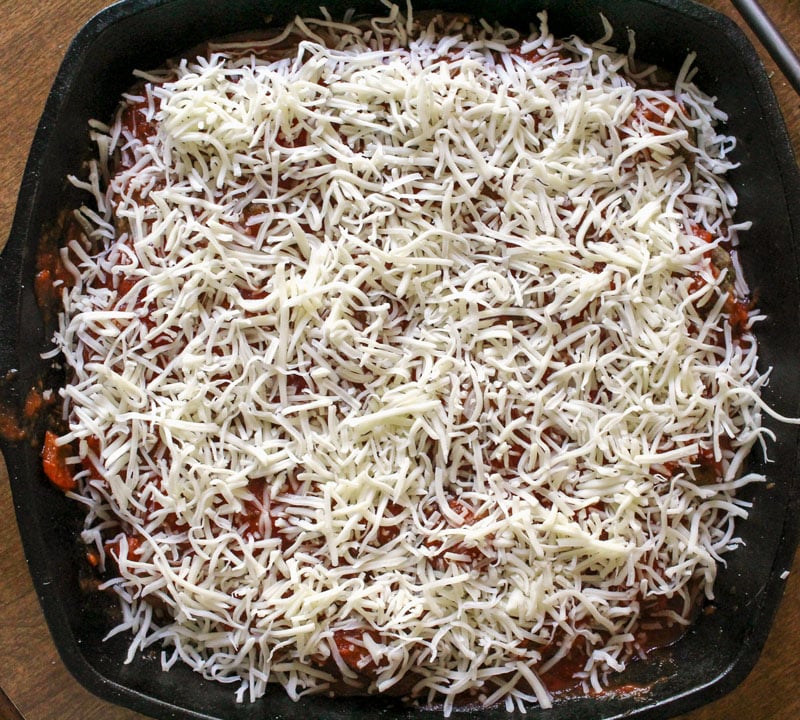 Meatball Parmesan Bake Melt in your mouth homemade meatballs coated in marinara sauce, topped