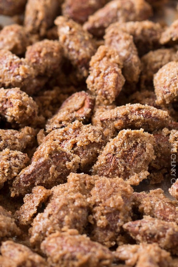 Vanilla Cinnamon Candied Almonds The Chunky Chef