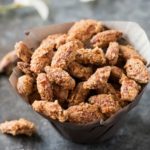 Vanilla Cinnamon Candied Almonds | Sweet, crunchy, roasted candied almonds coated in a mouthwatering vanilla and cinnamon crust! | http://thechunkychef.com