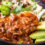 Smoky Beef and Poblano Chili | A hearty beef and poblano pepper chili with just the right amount of heat and spice and full of great smoky flavor! Perfect for a game day meal! | http://thechunkychef.com