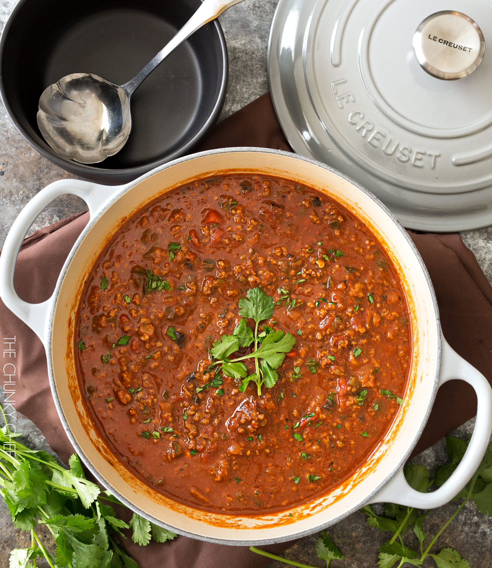 SmokyBeefandPoblanoChili The Chunky Chef