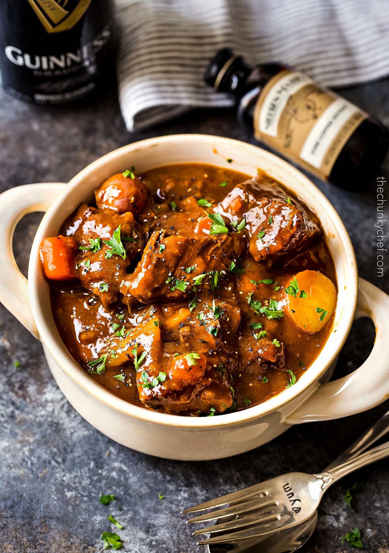 Guinness Beef Stew (Irish stew reicipe) - The Chunky Chef