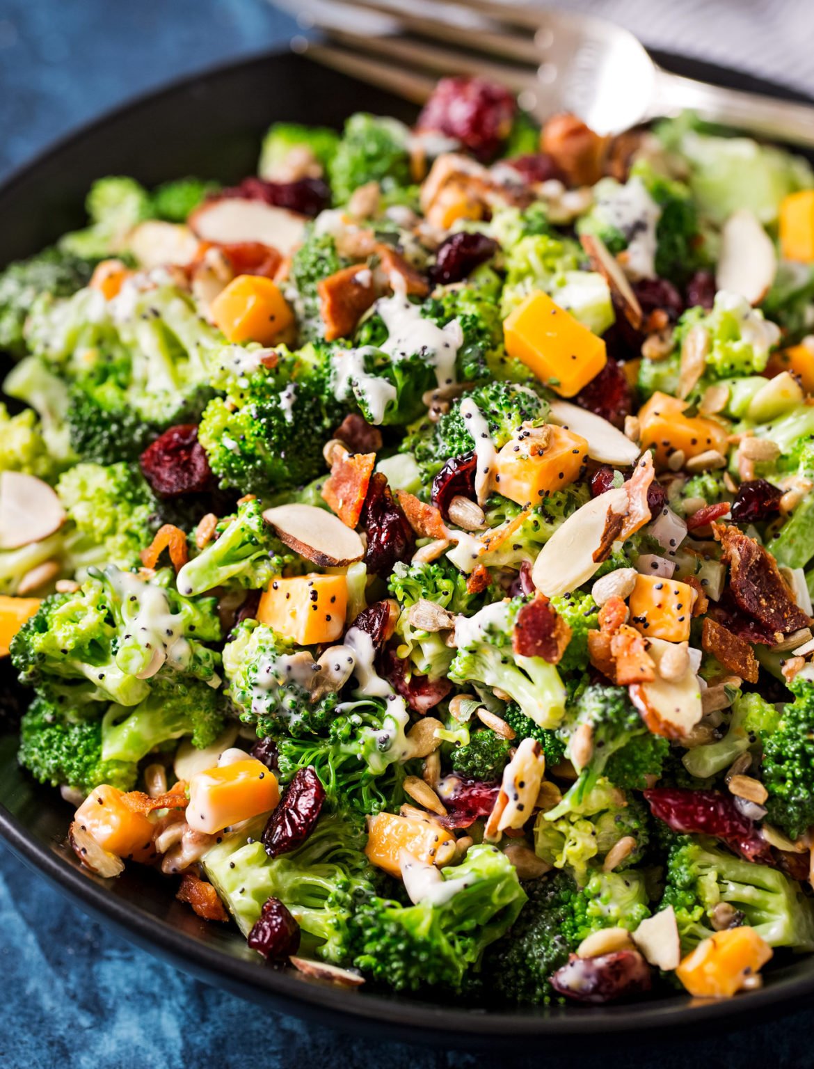 Broccoli Salad Recipe (makeahead potluck side!) The Chunky Chef