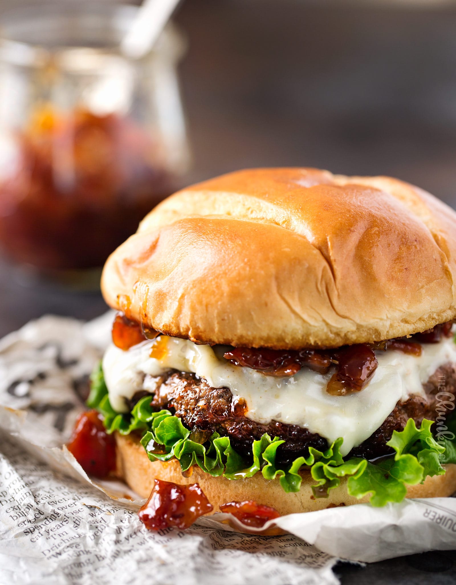 Cheeseburgers-Bourbon-Bacon-Jam-2 - The Chunky Chef