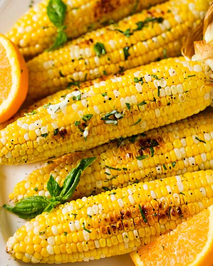 Fail Proof Roasted Corn On The Cob Family Favorite The Chunky Chef