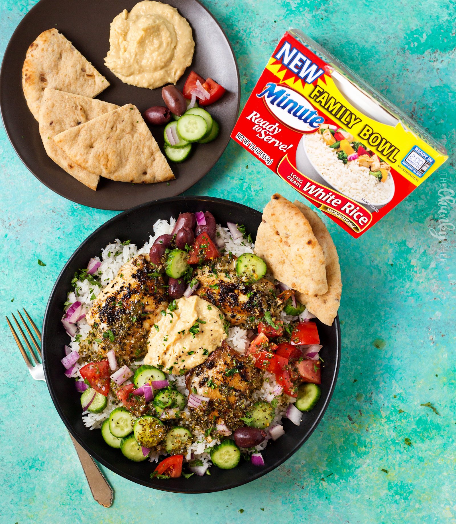 Greek-Chicken-Rice-Bowl-2 - The Chunky Chef