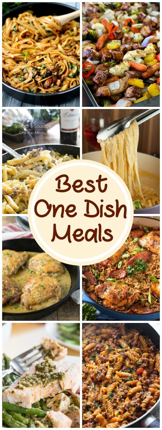 Best One Dish Meals - The Chunky Chef