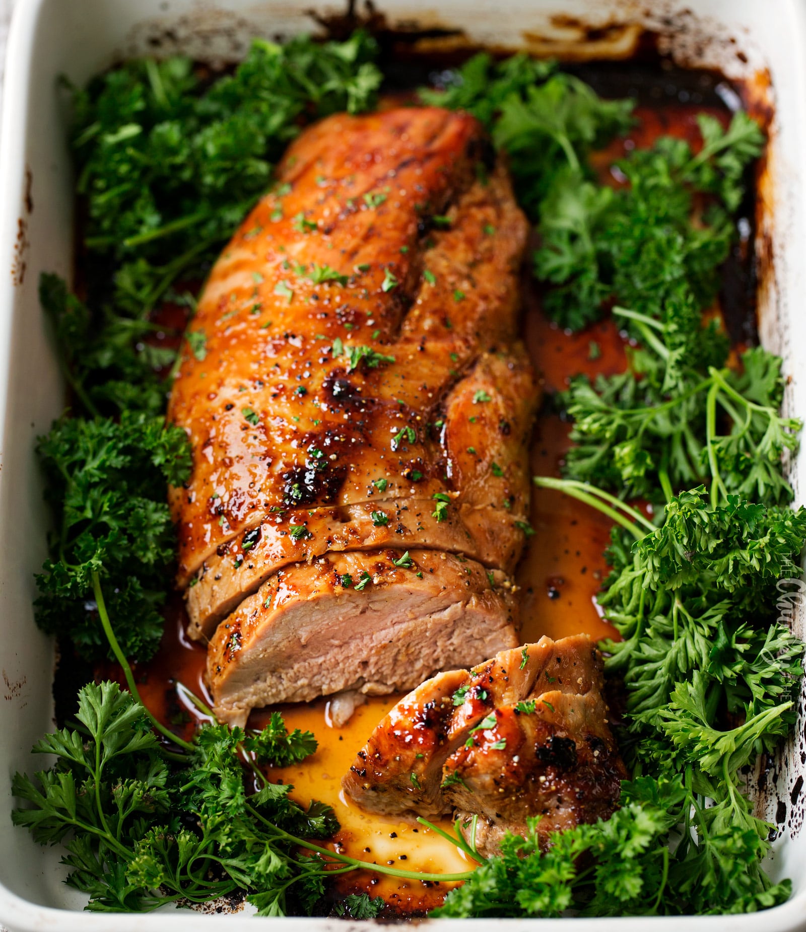 GingerHoneyRoastedPorkTenderloin6 The Chunky Chef