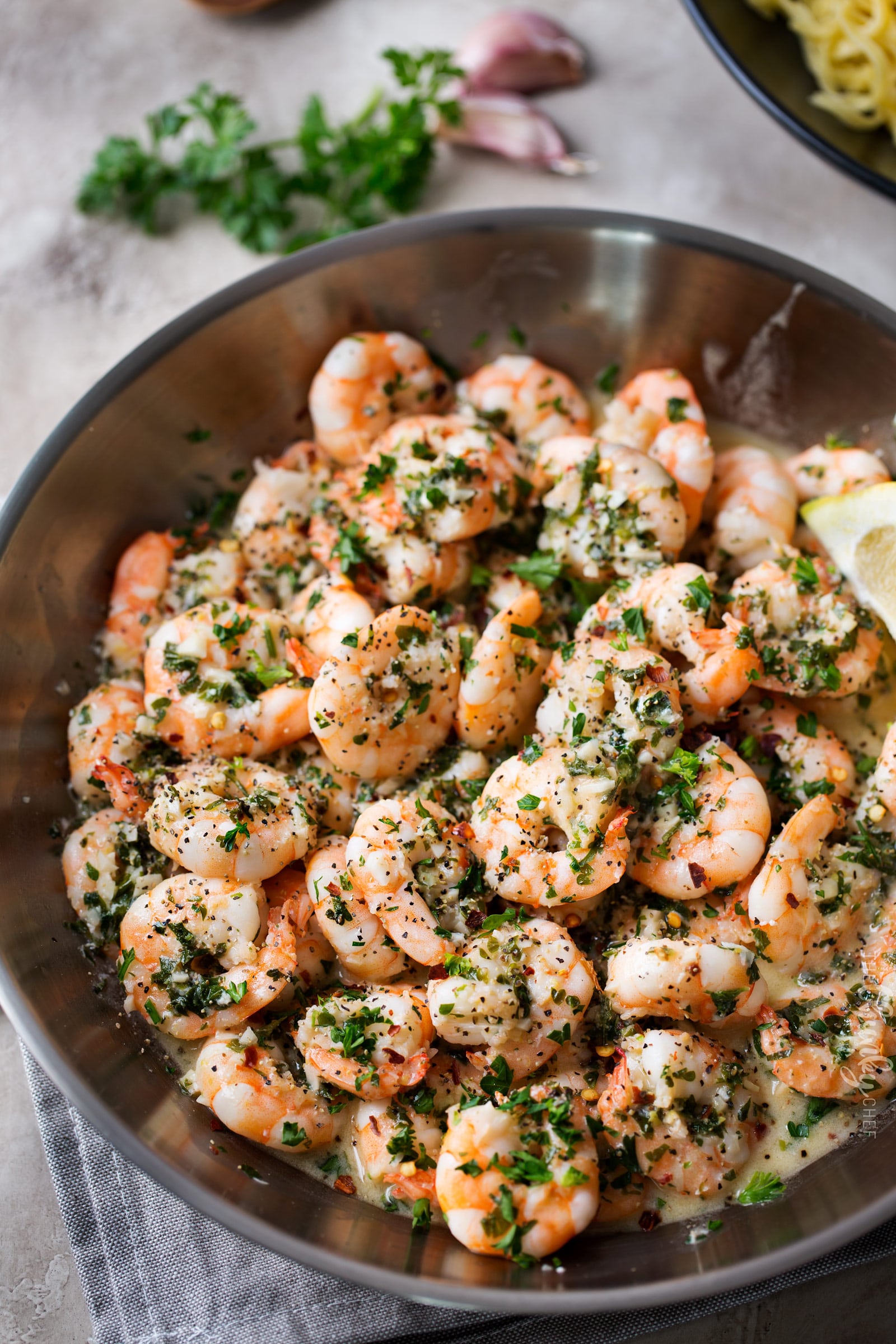 One Pot 10 Minute Shrimp Scampi The Chunky Chef one-pot-10-minute-shrimp-scampi-the-chunky-chef