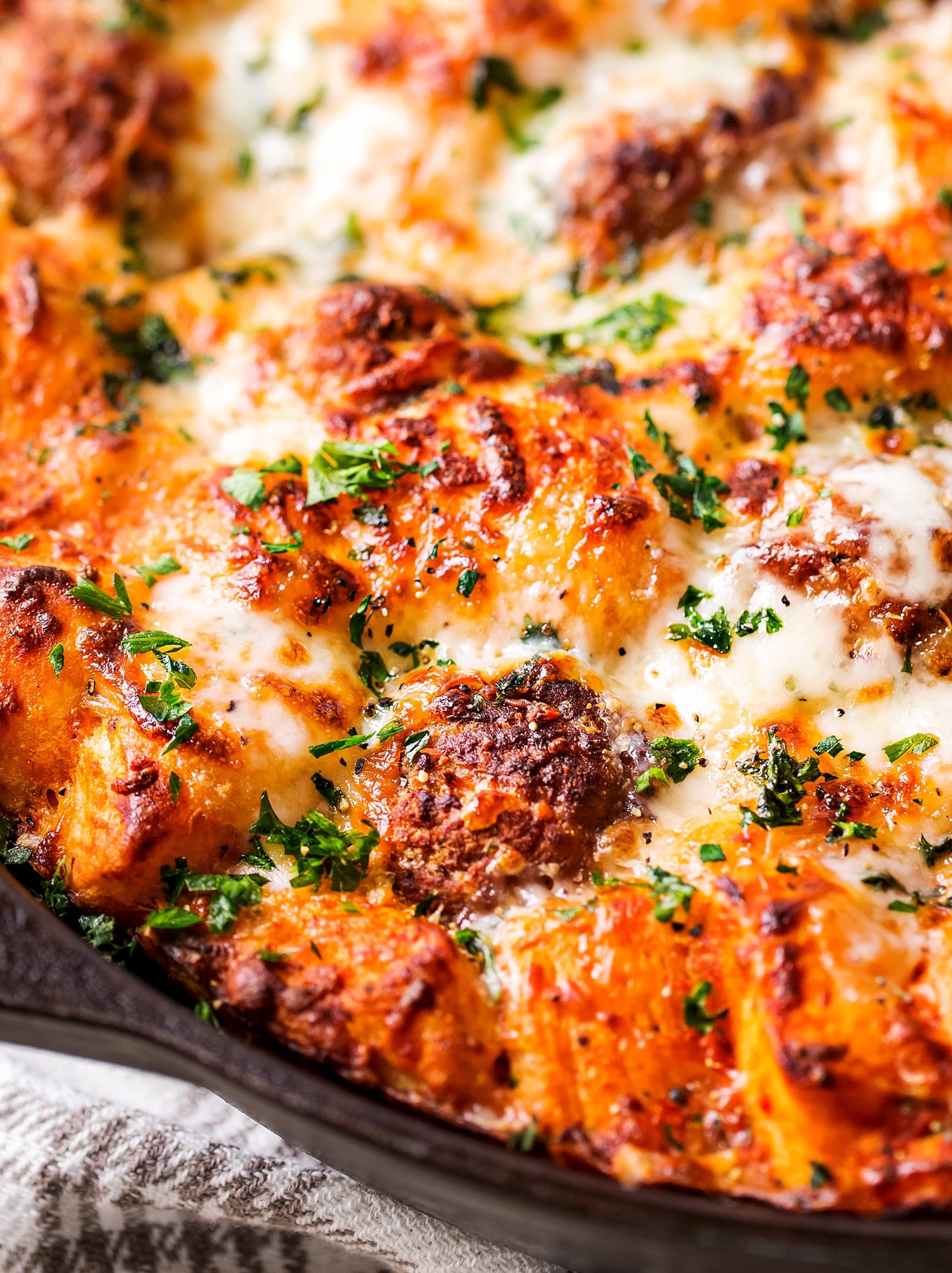 Meatball Sub Casserole The Chunky Chef