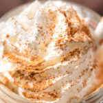 Pumpkin Spice Latte Milkshake | Made with all the great pumpkin spice latte flavors, this milkshake hits both the Fall and Summer tastebuds, and will soon be your new favorite way to enjoy the pumpkin spice flavor! | https://www.thechunkychef.com | #milkshake #pumpkin #pumpkinspice #latte #frozen