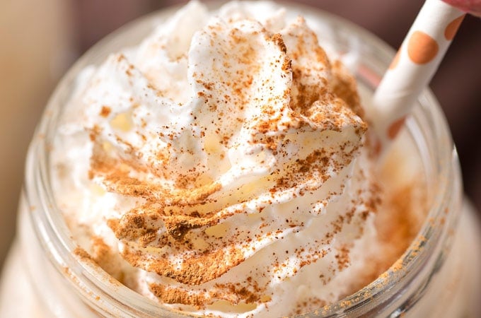 Pumpkin Spice Latte Milkshake
