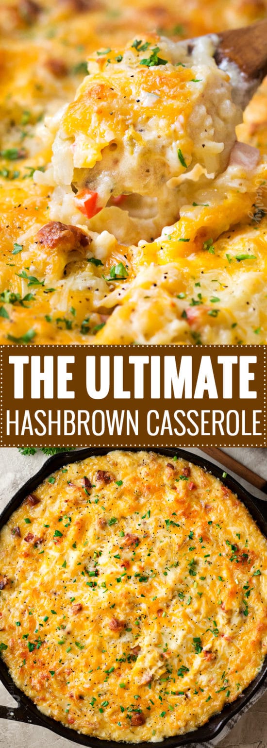 The Ultimate Hashbrown Casserole - The Chunky Chef