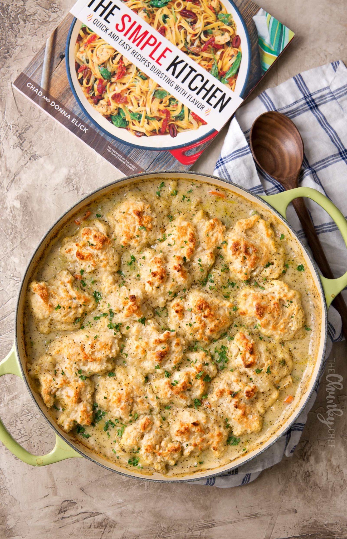 Homestyle Chicken and Biscuits The Chunky Chef