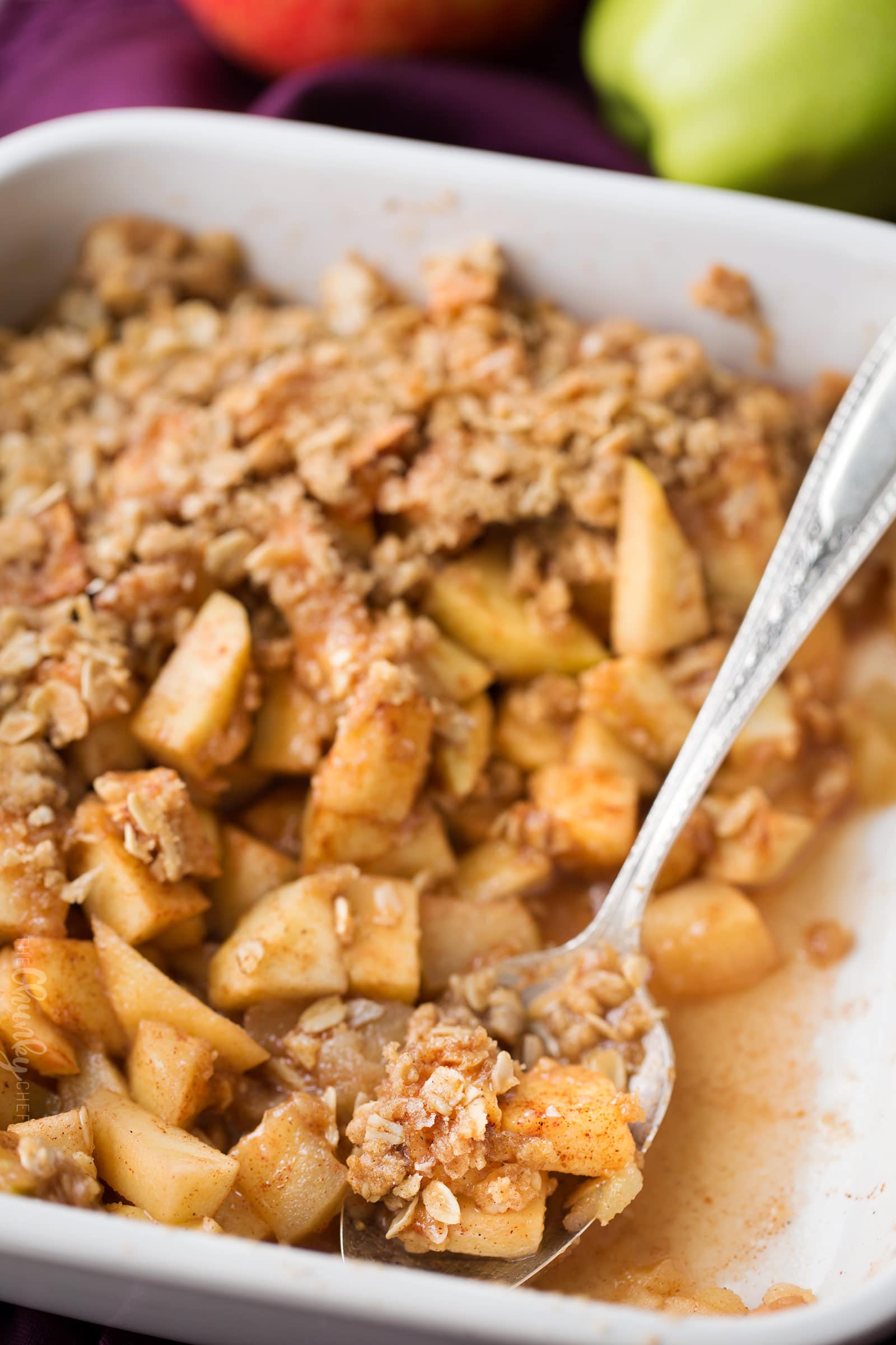 Easy Old Fashioned Apple Crisp Recipe - The Happier Homemaker