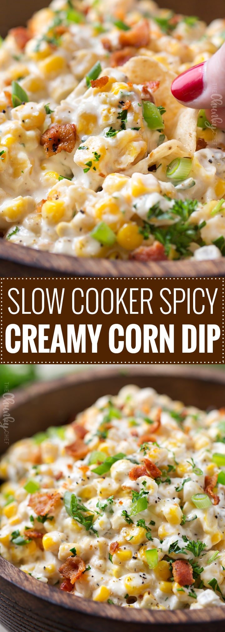 Crock Pot Creamy Corn Dip - As For Me and My Homestead