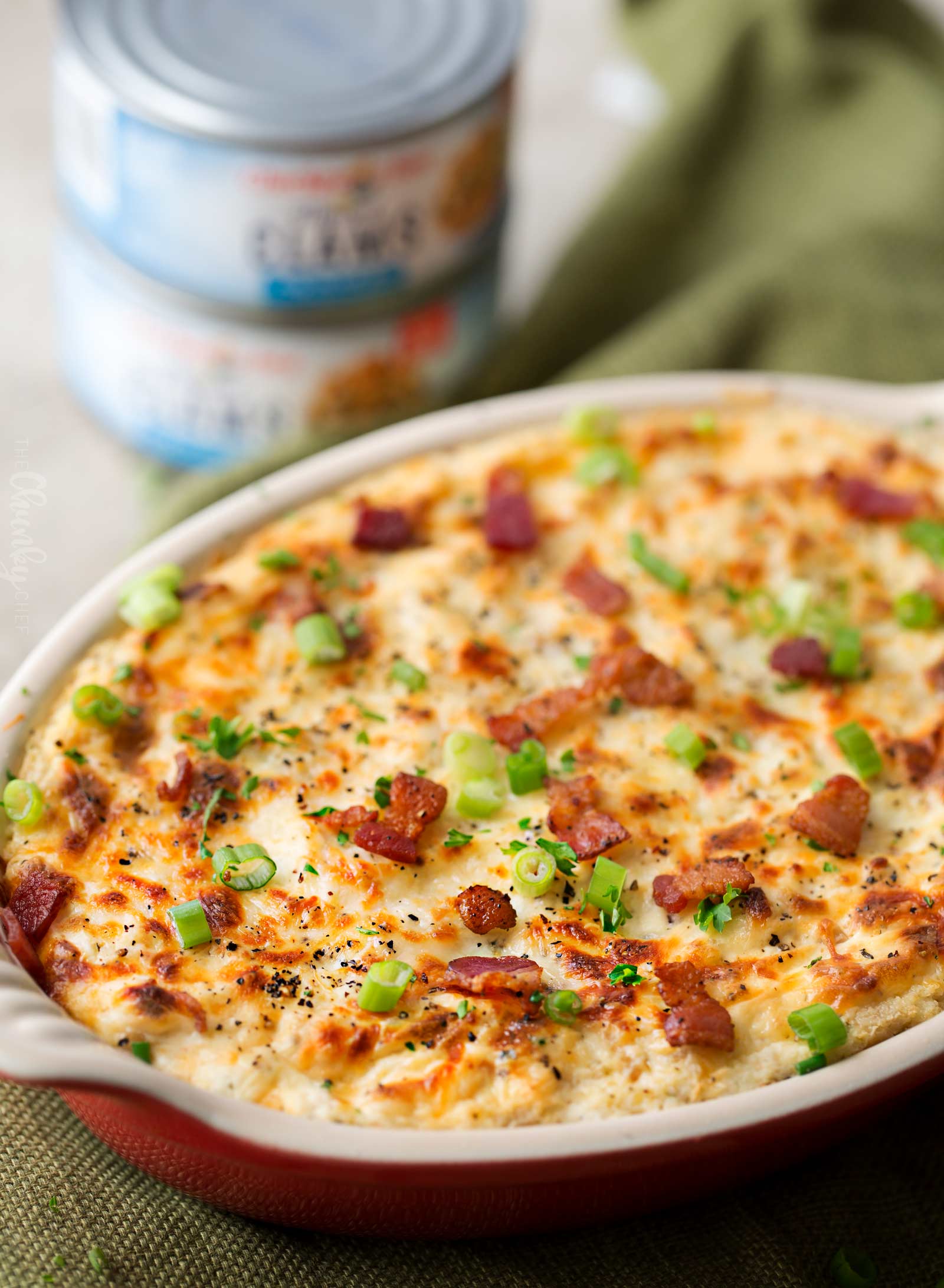 BaconHorseradishBakedClamDip4 The Chunky Chef
