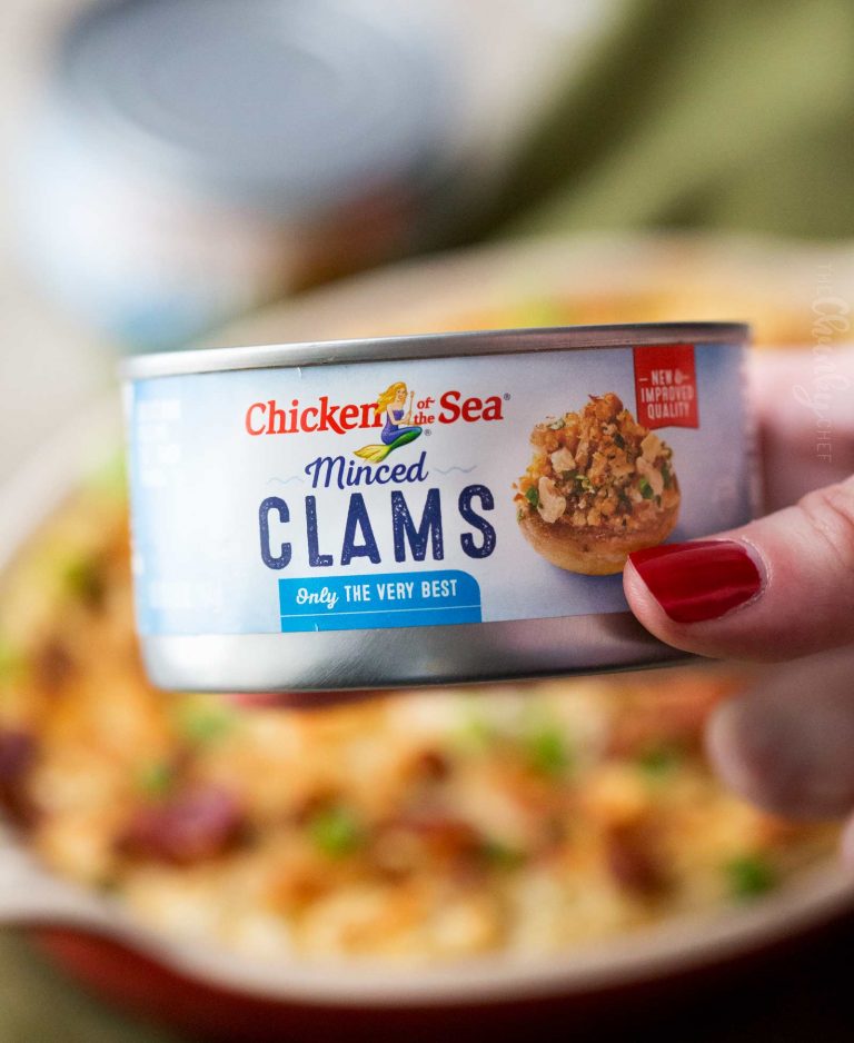 Bacon Horseradish Baked Clam Dip The Chunky Chef