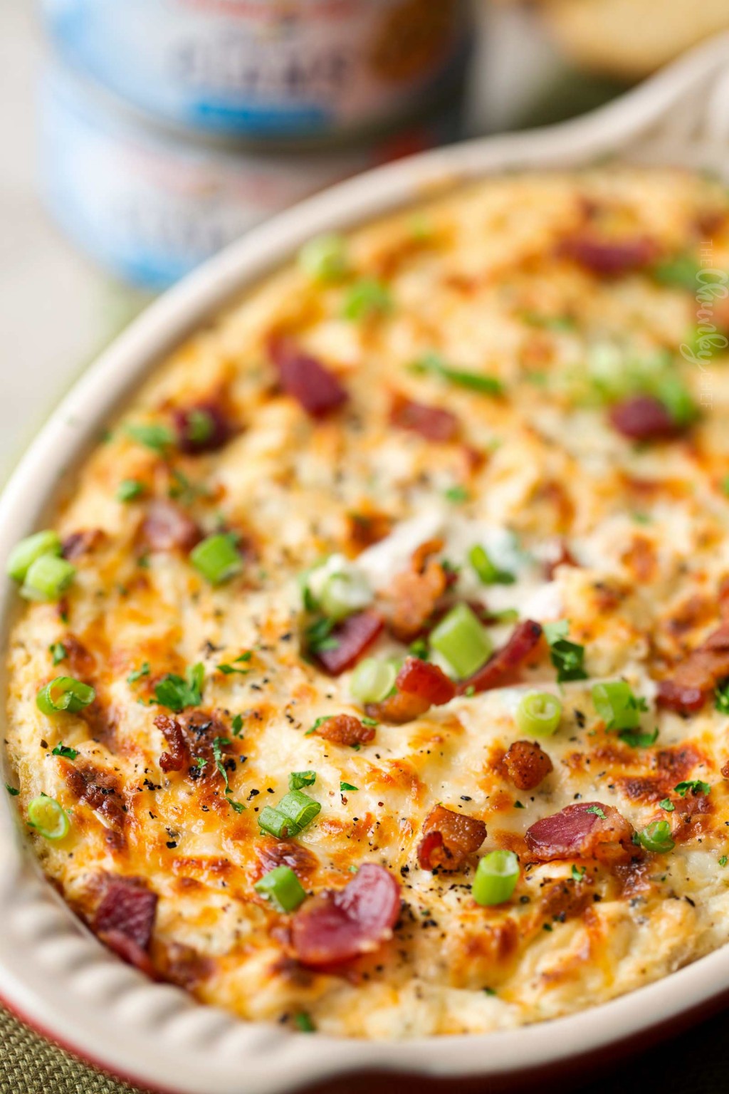 Bacon Horseradish Baked Clam Dip The Chunky Chef