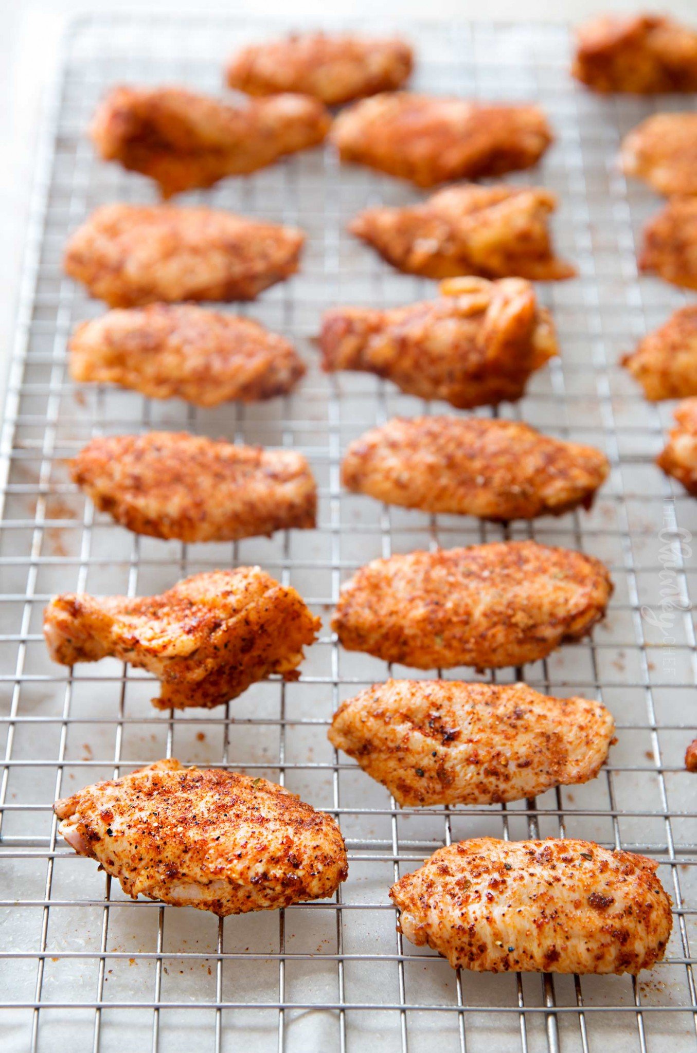 Epic DryRubbed Baked Chicken Wings The Chunky Chef