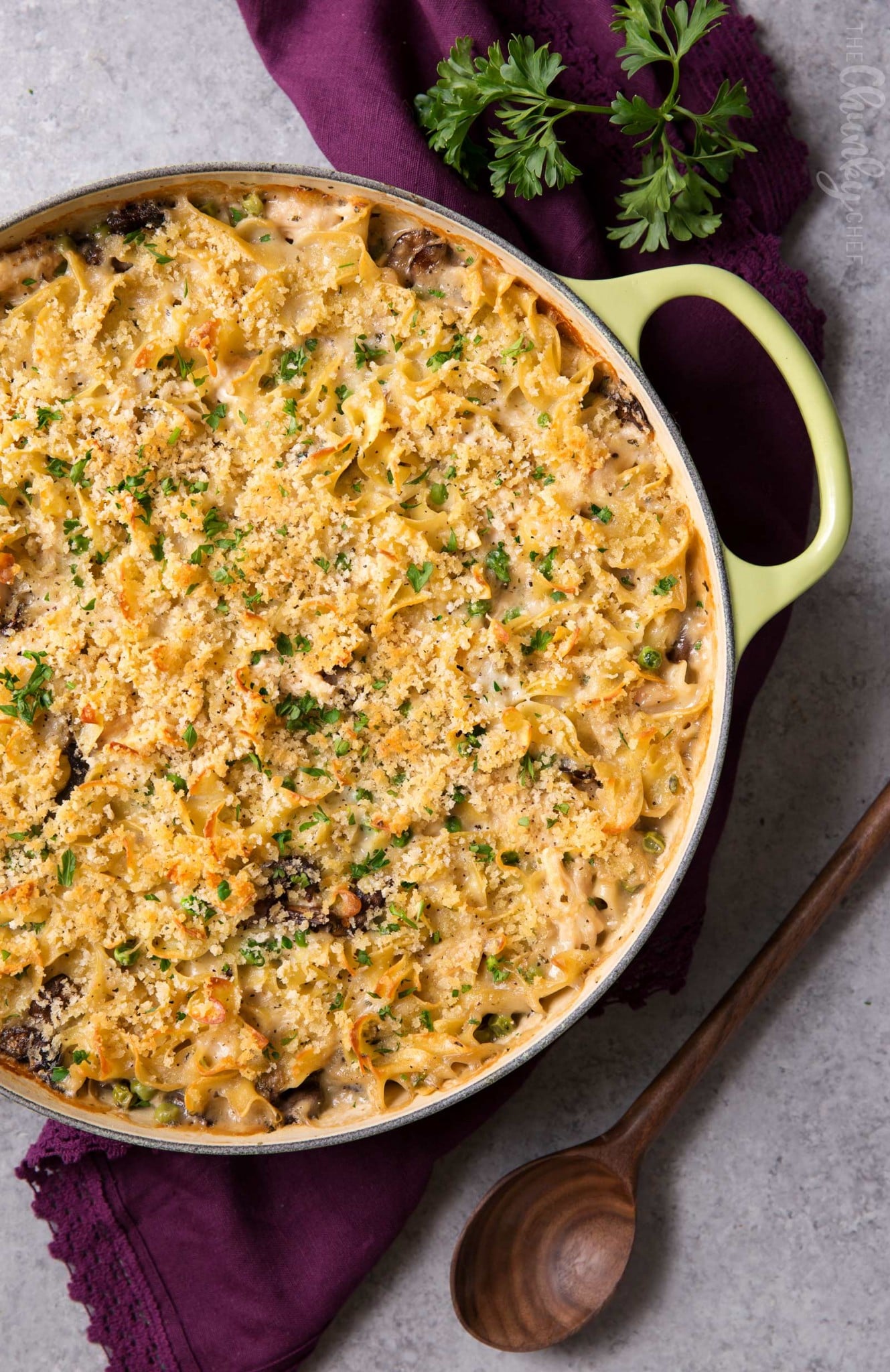 One Pot Chicken Tetrazzini The Chunky Chef