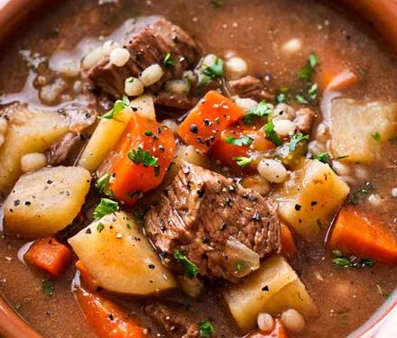 Brisket With Lipton Soup Mix And Cream Of Mushroom Soup ...