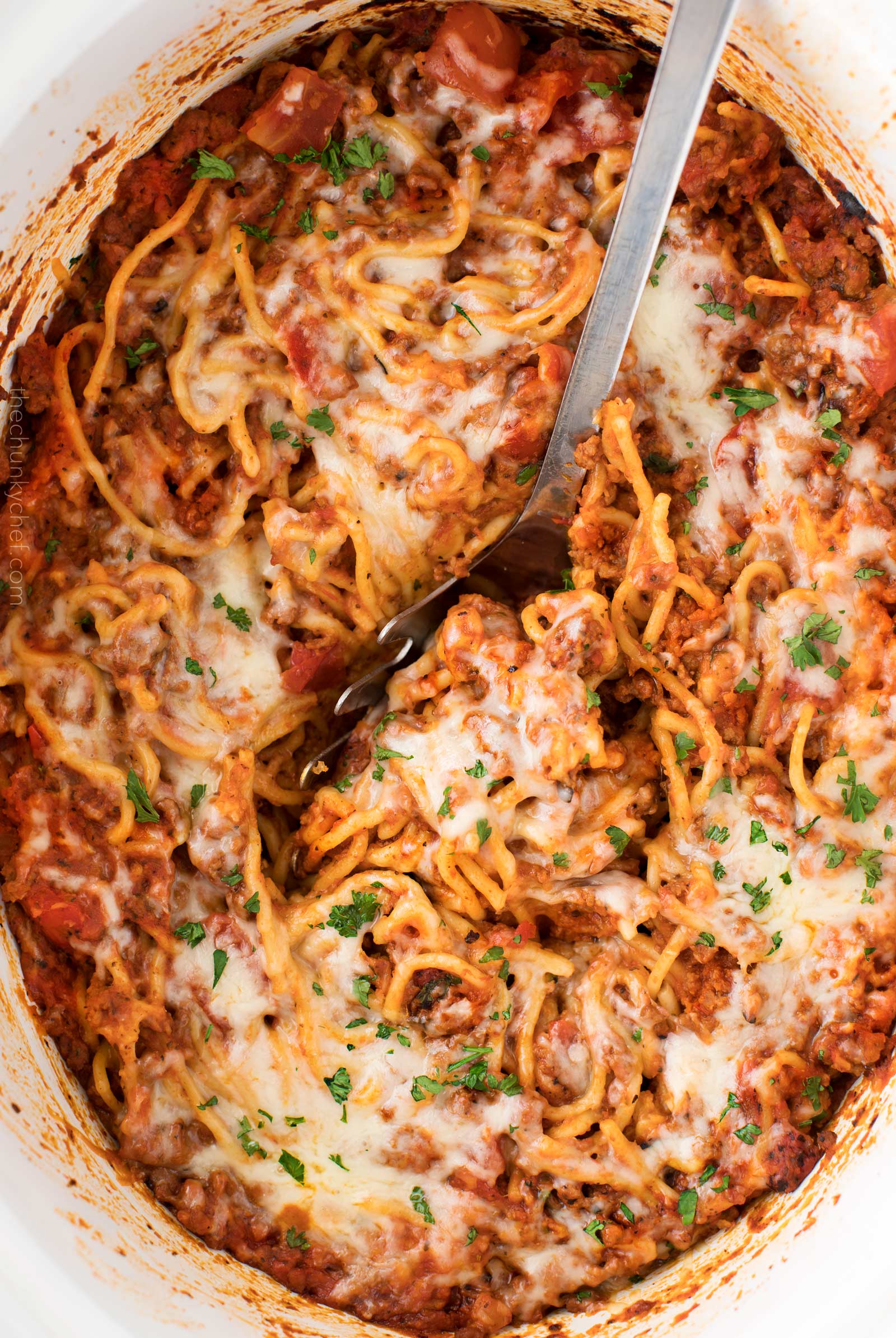 Easy Crockpot Spaghetti Recipe 