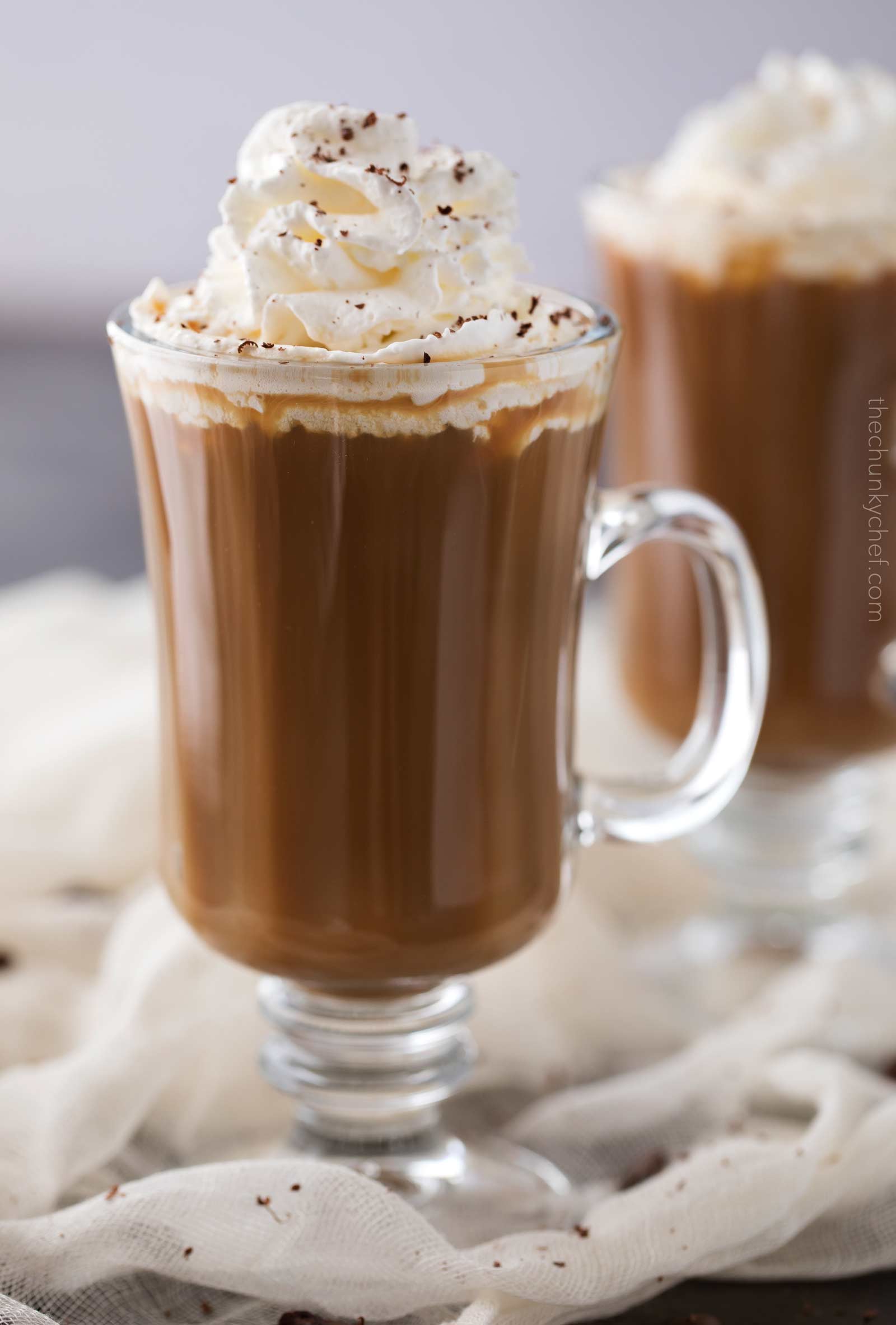 Easy Irish Coffee with Baileys Whipped Cream - The Chunky Chef