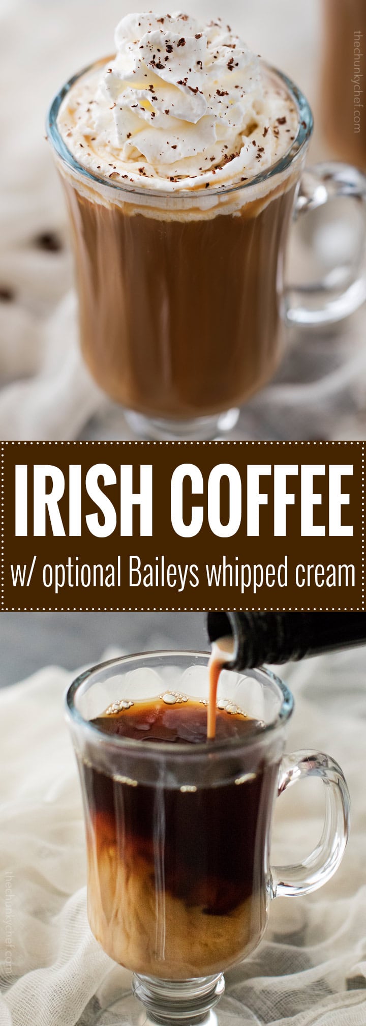 This Irish Coffee is made with black coffee, Irish whiskey ... This Irish Coffee is made with black coffee, Irish whiskey ...